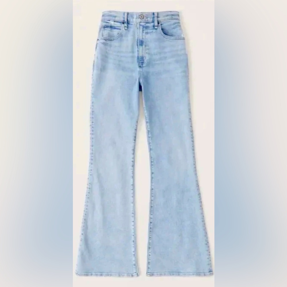 NEW High Rise 4-Way Stretch Flare Jeans